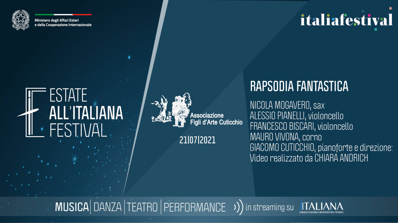RAPSODIA FANTASTICA – ASSOCIAZIONE FIGLI D’ARTE CUTICCHIO (ATF)