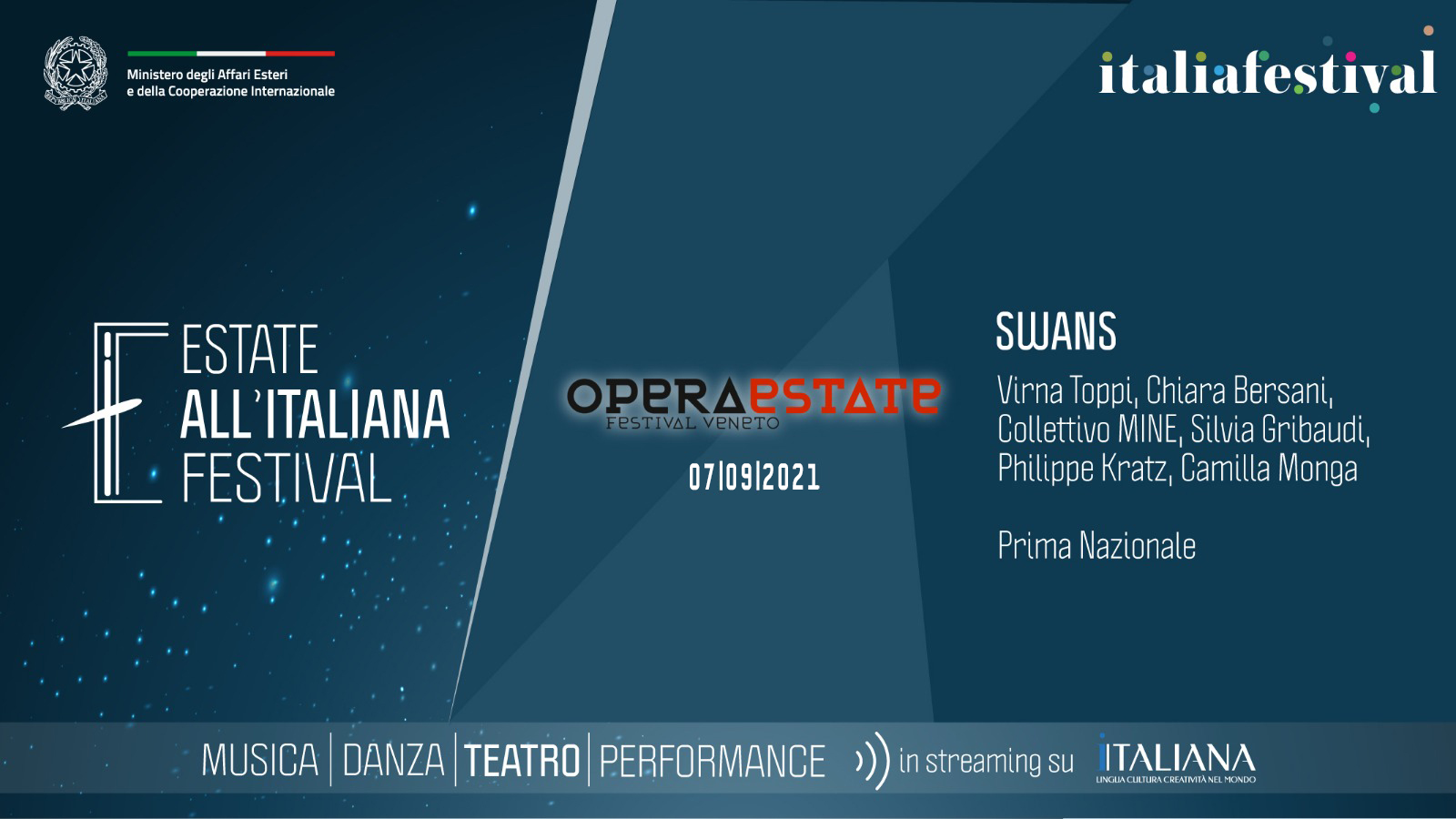 SWANS NEVER DIE – OPERA ESTATE FESTIVAL